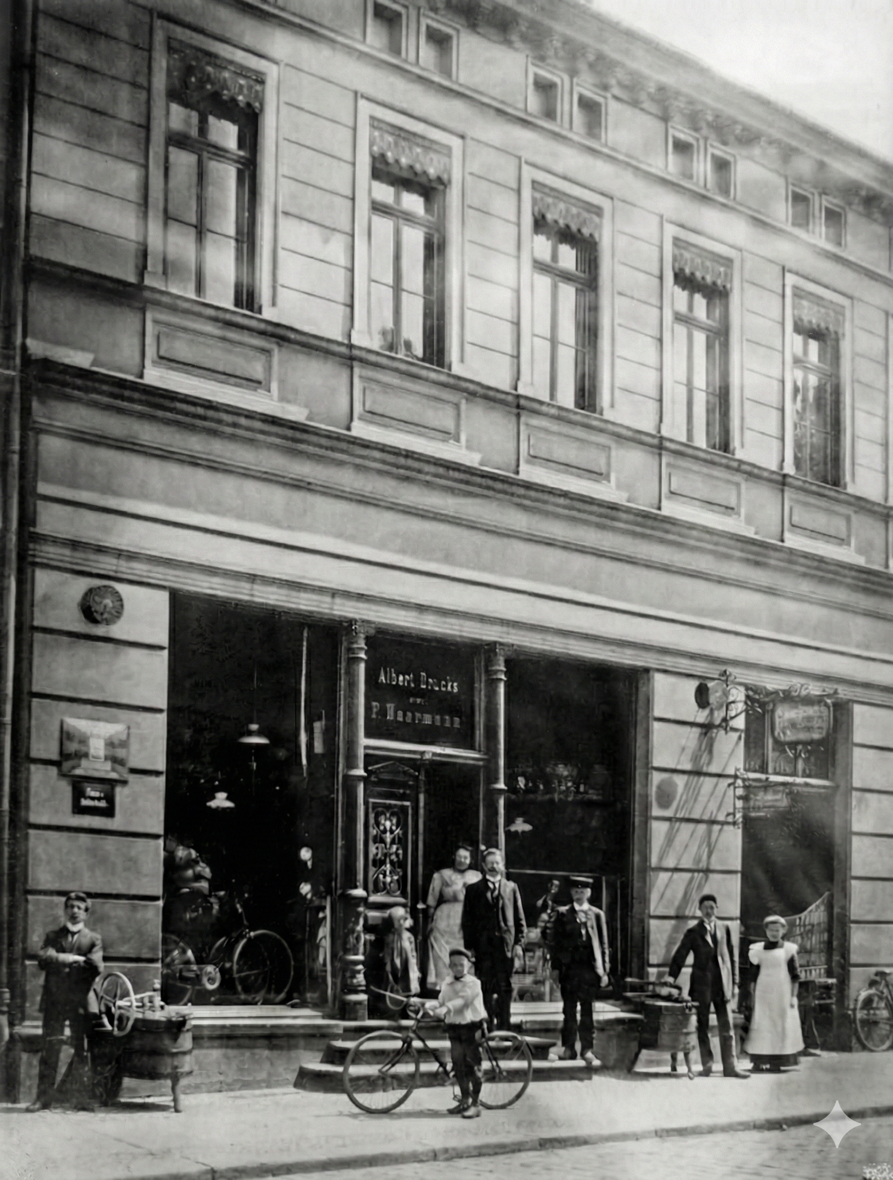 Ladenlokal um 1920