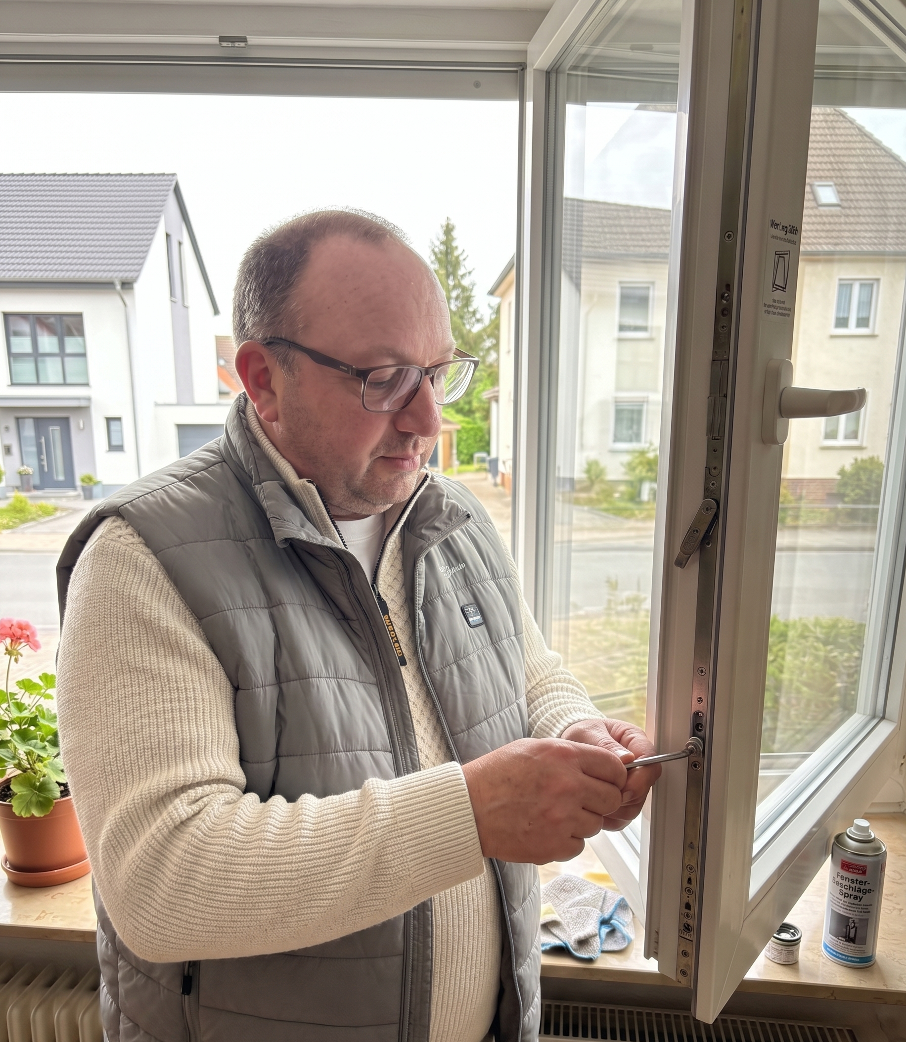 Fenster Wartung